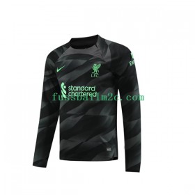 Fußballtrikots Liverpool Torwart Auswärts Trikotsatz 2023-2024 Langarm